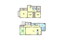 【賃貸中】小屋裏収納10.5帖のある　中古戸建住宅