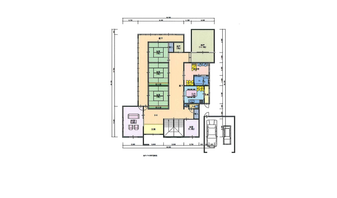 【入居中】八鹿町の貸家　Ｂ