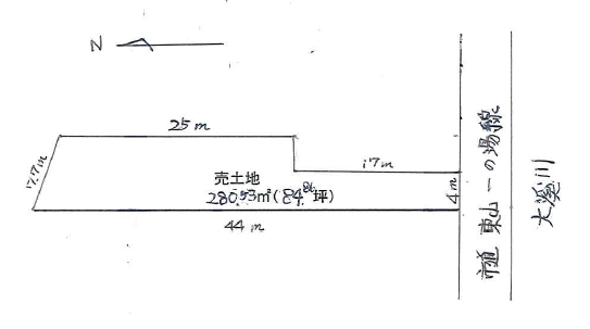 【売約済】　城崎売地