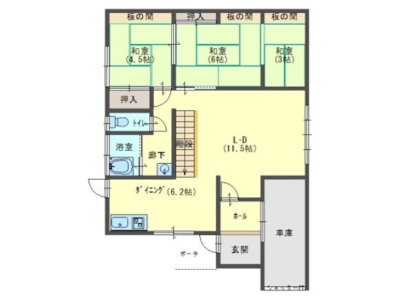 【入居中】八鹿町の貸家　A